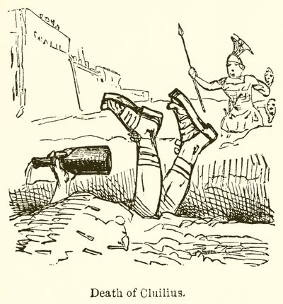 Tod von Cluilius von John Leech